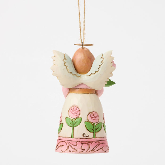 Angel With Roses Ornament