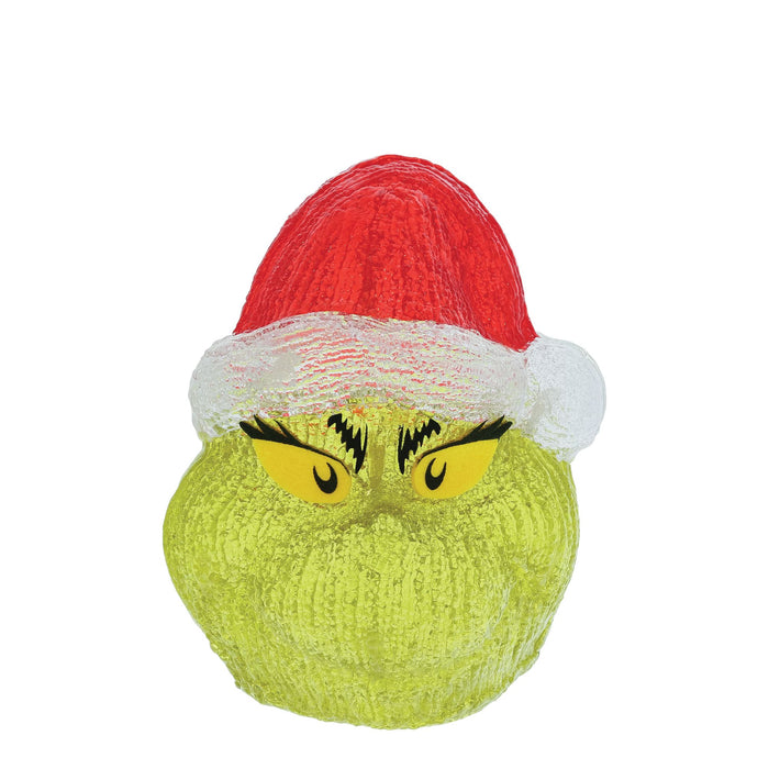 Grinch Head 8" Lit Fig