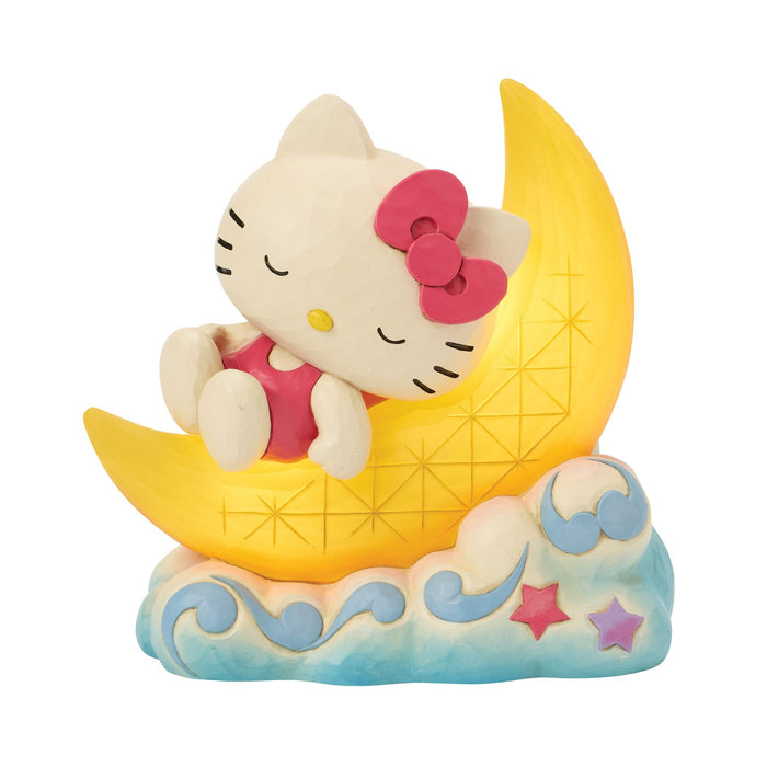 Hello Kitty on LED Moon