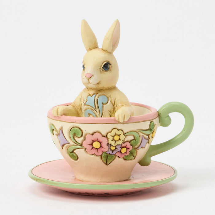 Bunny in Teacup Mini Fig