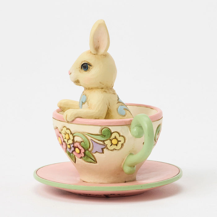Bunny in Teacup Mini Fig