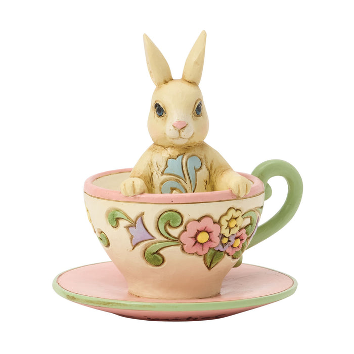 Bunny in Teacup Mini Fig