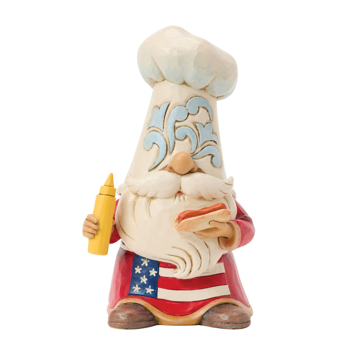Patriotic Grilling Gnome Fig