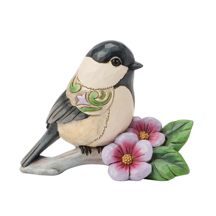 Chickadee Bird Figurine