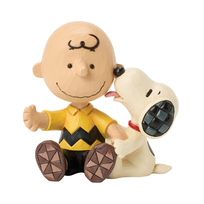 Charlie Brown with Snoopy
