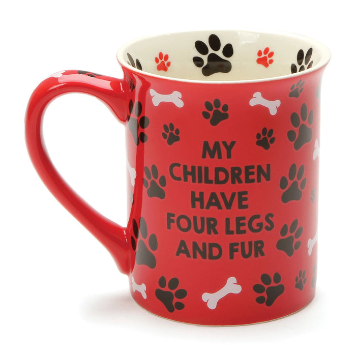 DOGFATHER RED MUG