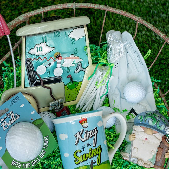 Enesco Gift's Golf Gift Basket
