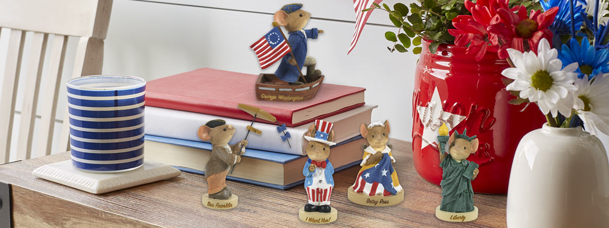 4th of July figurines