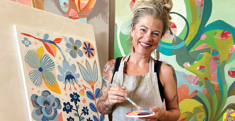 Artist Michelle Allen