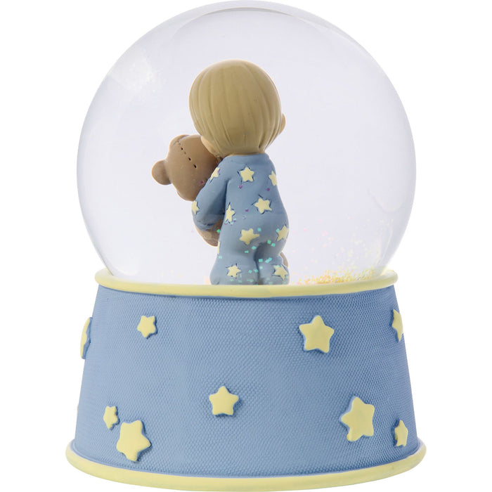 Boy With Teddy Waterball