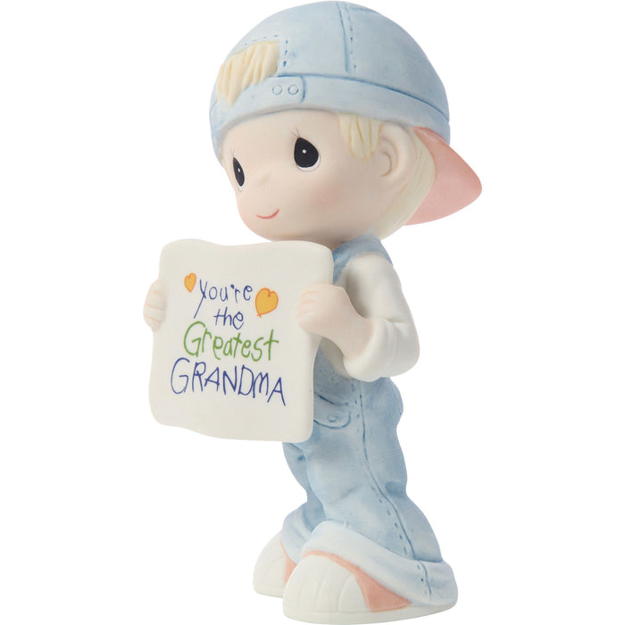 Boy w/ Grandma Sign Fig