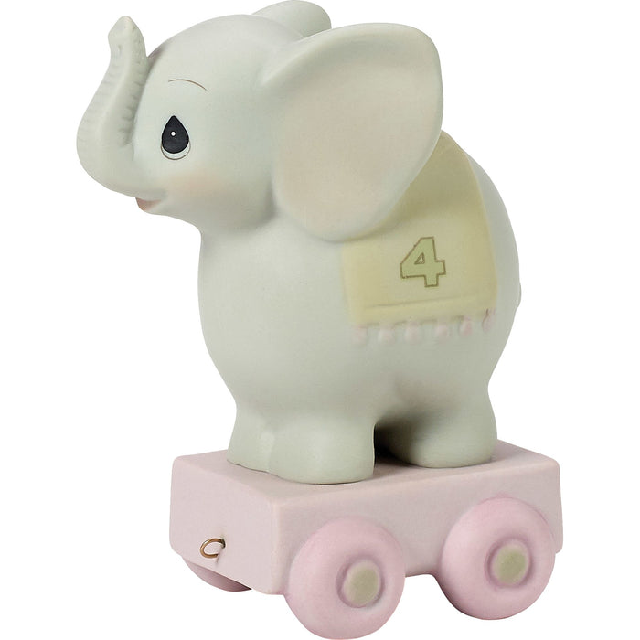 Bday Train Elephant Age 4 Fig