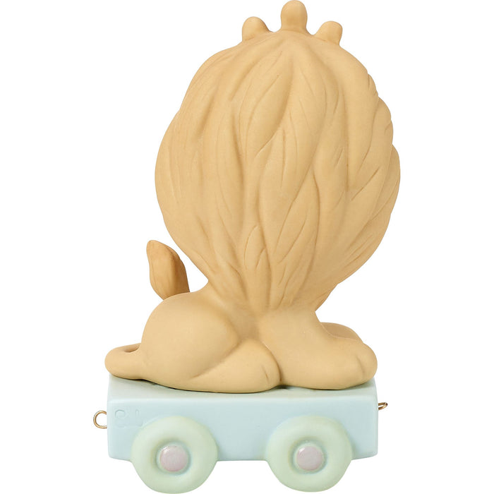 Bday Train Lion Age 5 Figurine