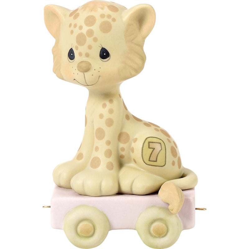 Bday Train Leopard Age 7 Fig