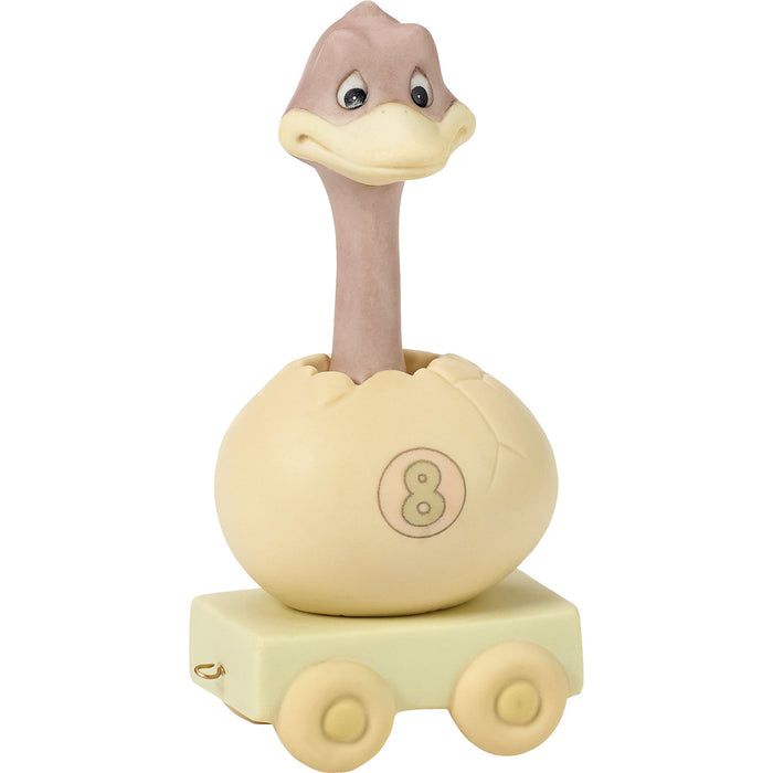 Bday Train Ostrich Age 8 Fig