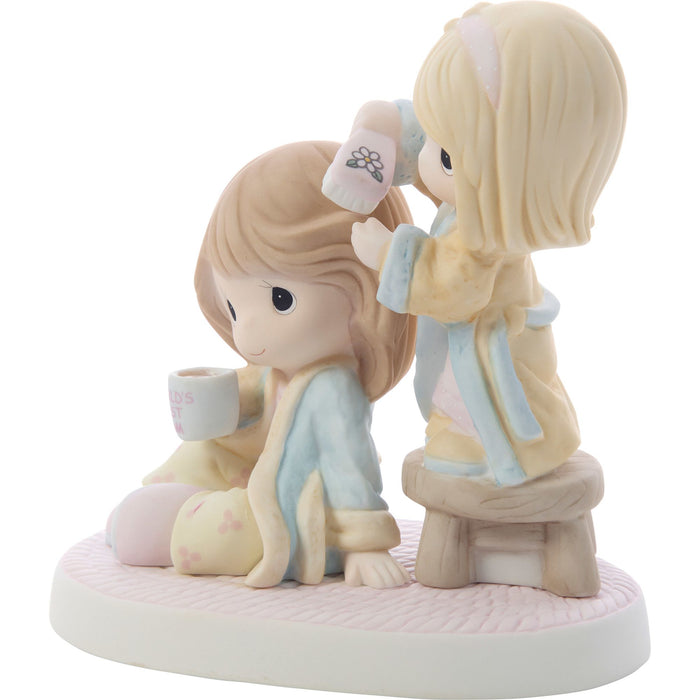 Girl Brushing Mom's Hair Fig