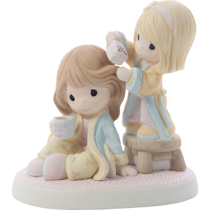 Girl Brushing Mom's Hair Fig