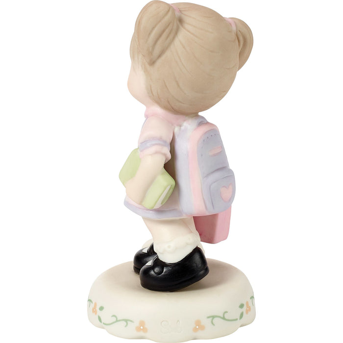 Girl With Books Age 5 Figurine