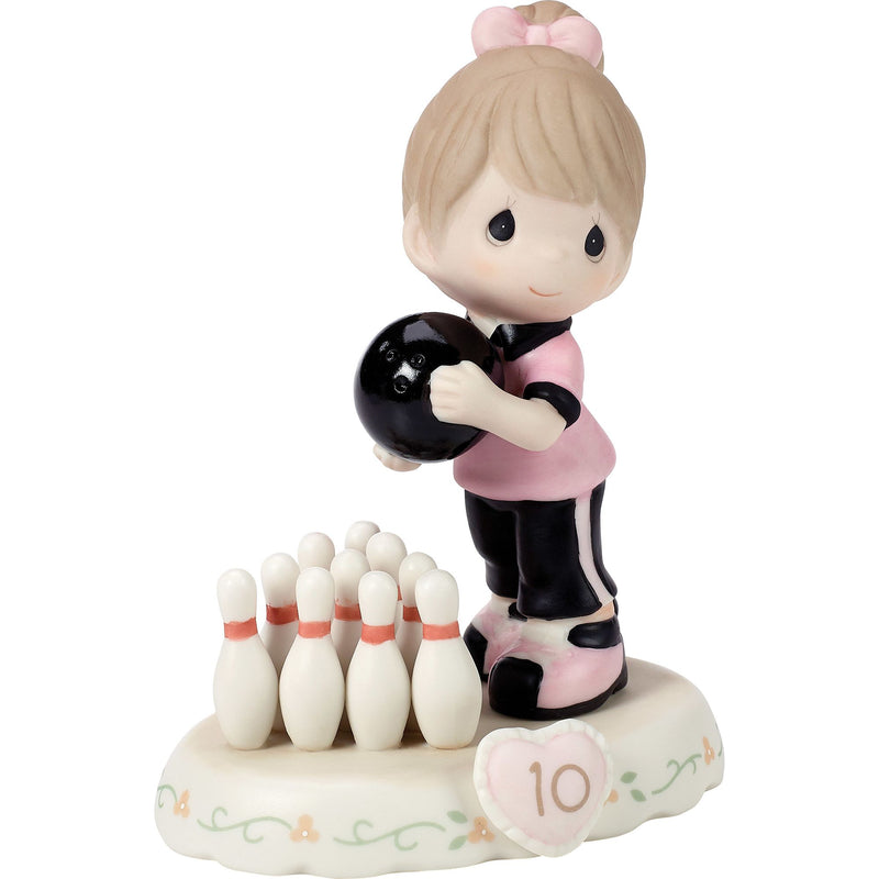 B. Girl Bowling Age 10 Fig