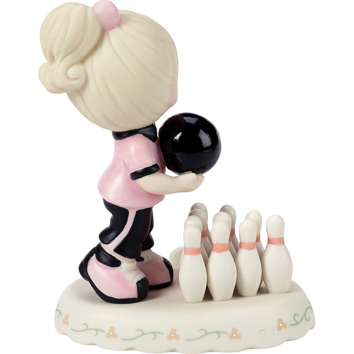 Girl Bowling Age 10 Figurine