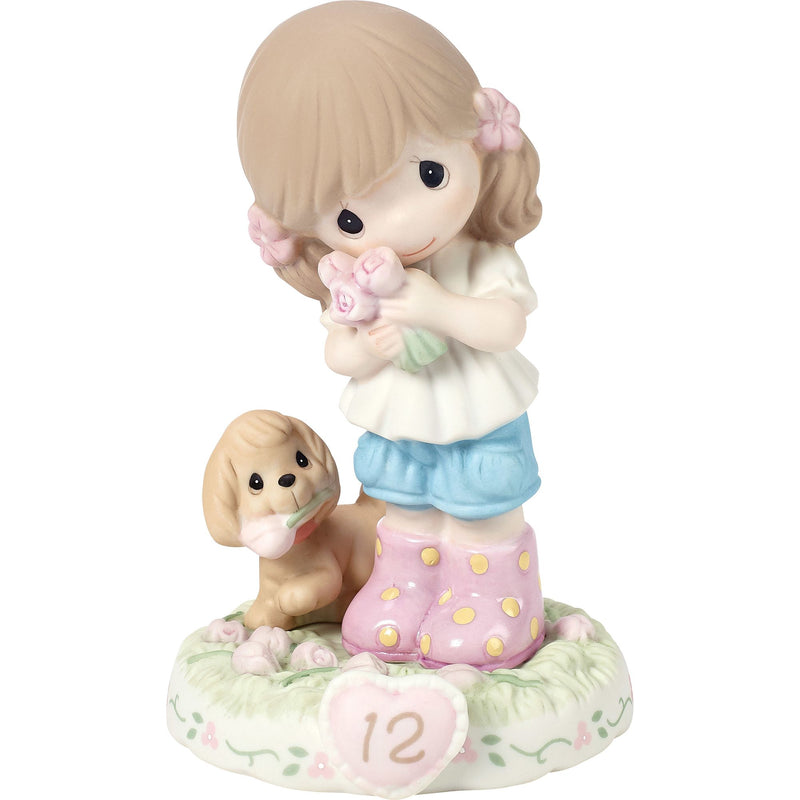 B. Girl w Puppy & Flowr 12 Fig
