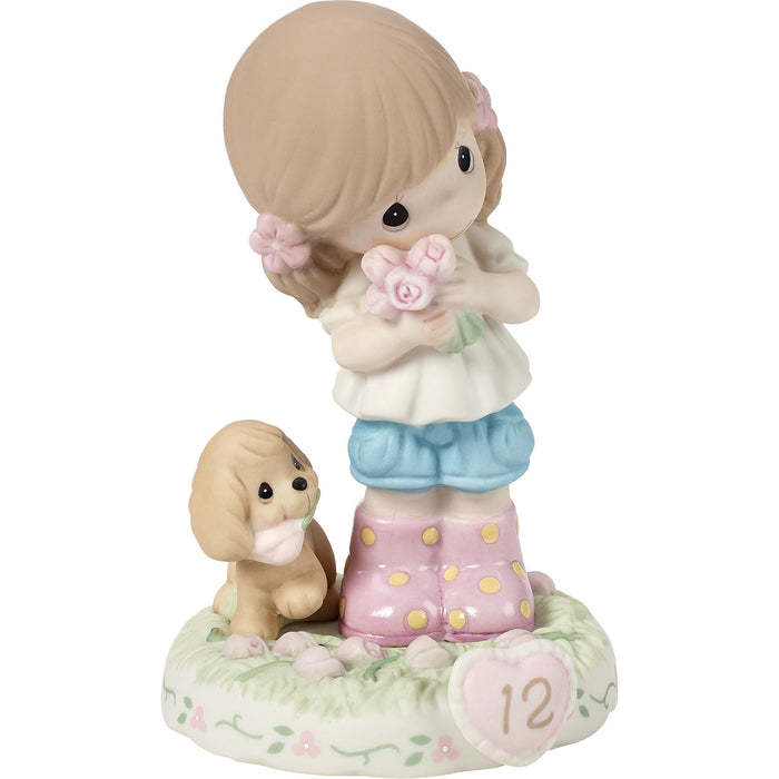 B. Girl w Puppy & Flowr 12 Fig