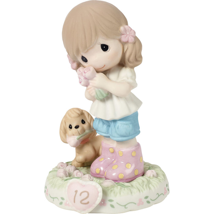 B. Girl w Puppy & Flowr 12 Fig