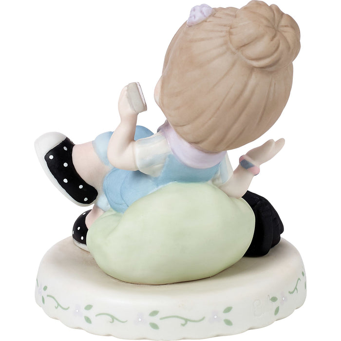 Girl On Phone Age 14 Figurine