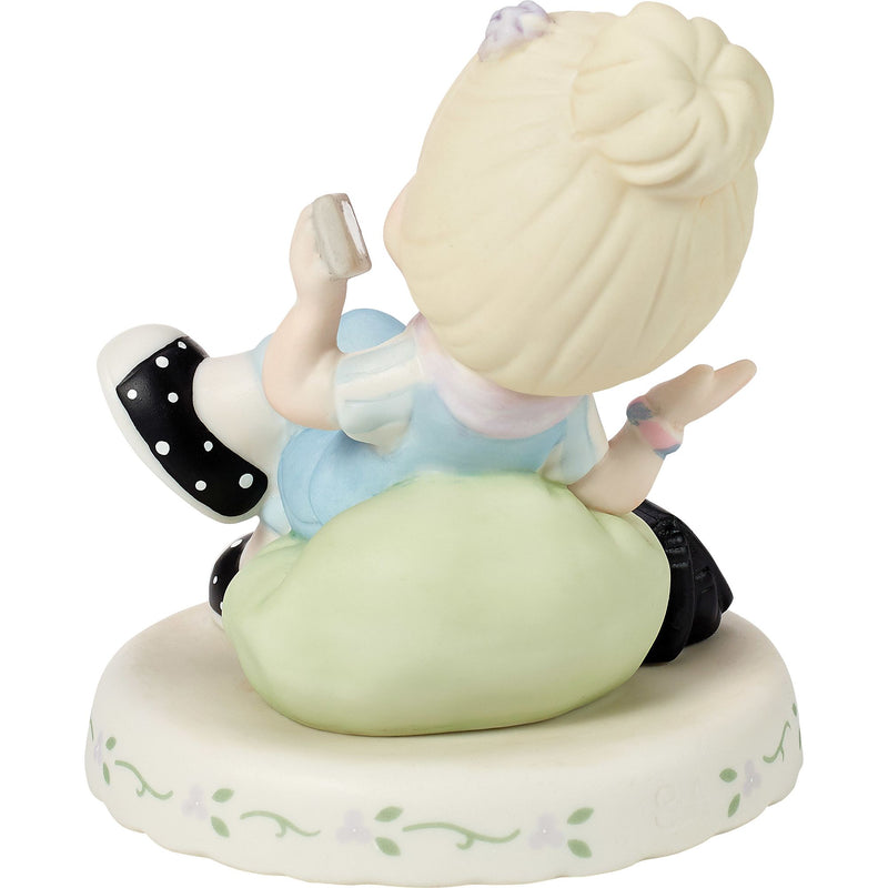 Girl On Phone Age 14 Figurine