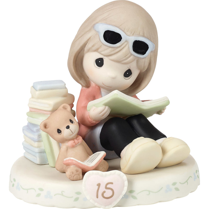 B. Girl w Books 15 Figurine