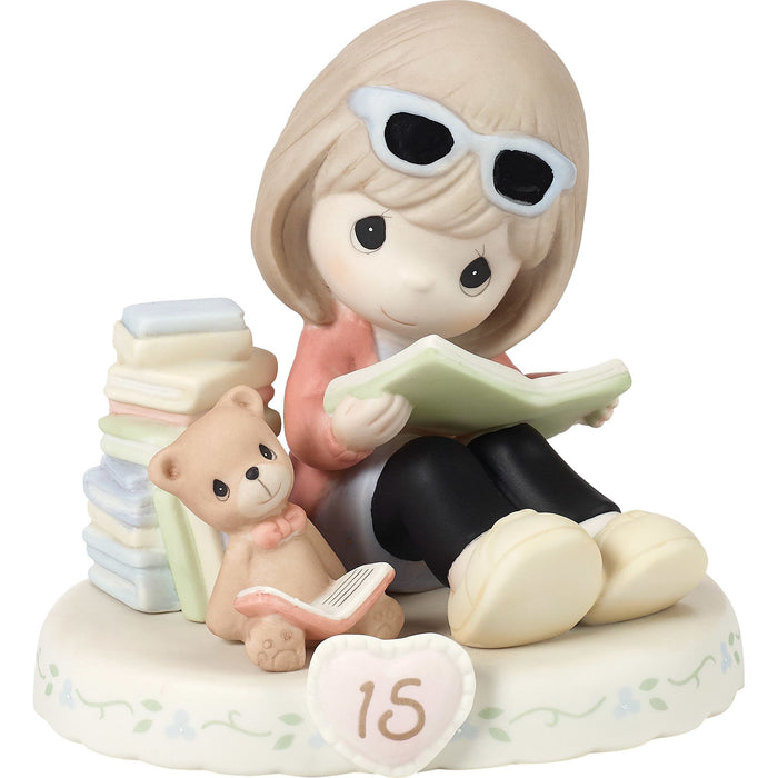B. Girl w Books 15 Figurine