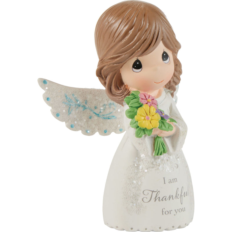 Mini Angel Holding Flowers Fig