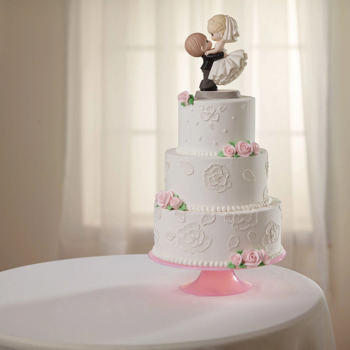 Groom Lifting Bride Figurine