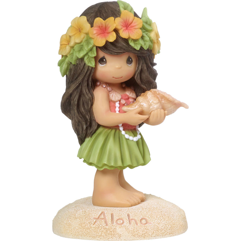 Hawaiian Girl Figurine