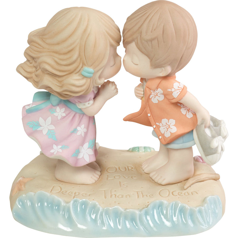 Couple Kissing On Beach Fig