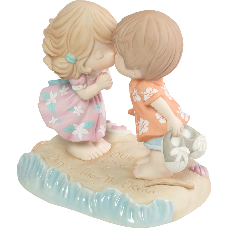 Couple Kissing On Beach Fig