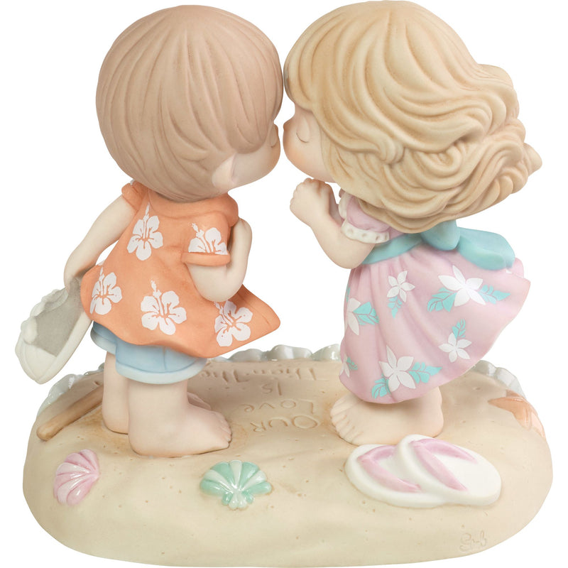 Couple Kissing On Beach Fig
