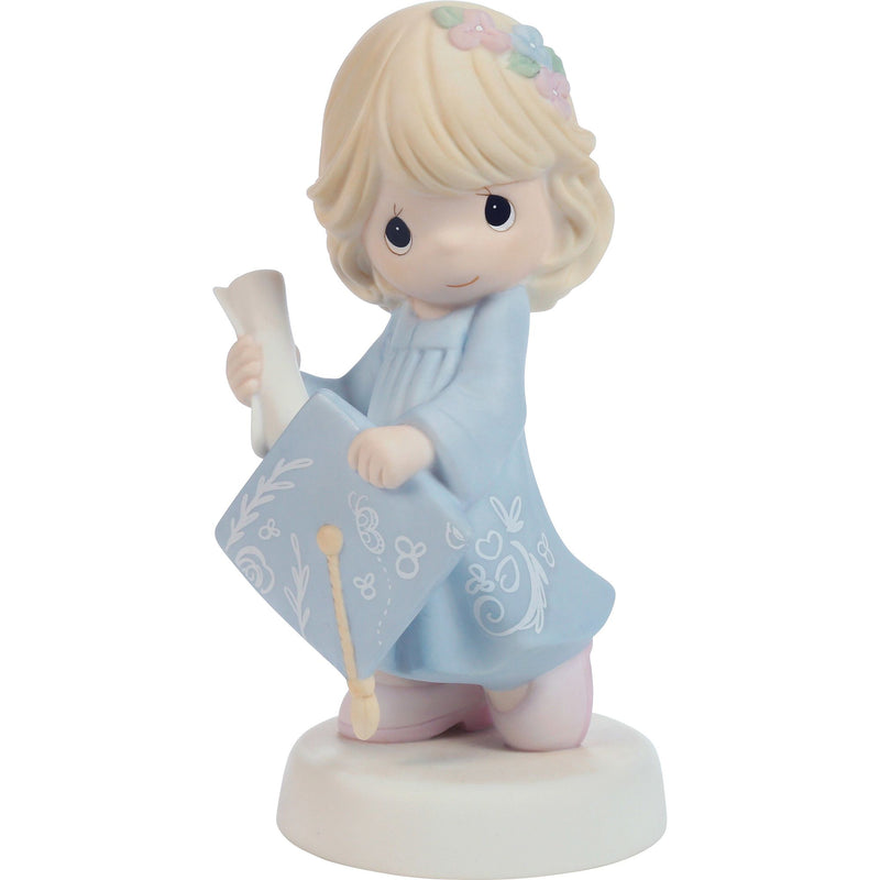 Grad Girl w Blue Gown Fig