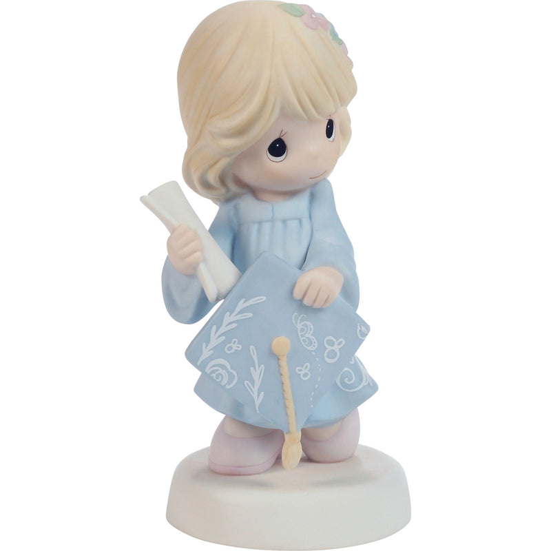 Grad Girl w Blue Gown Fig