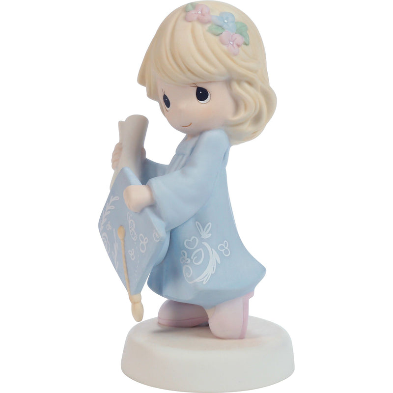 Grad Girl w Blue Gown Fig