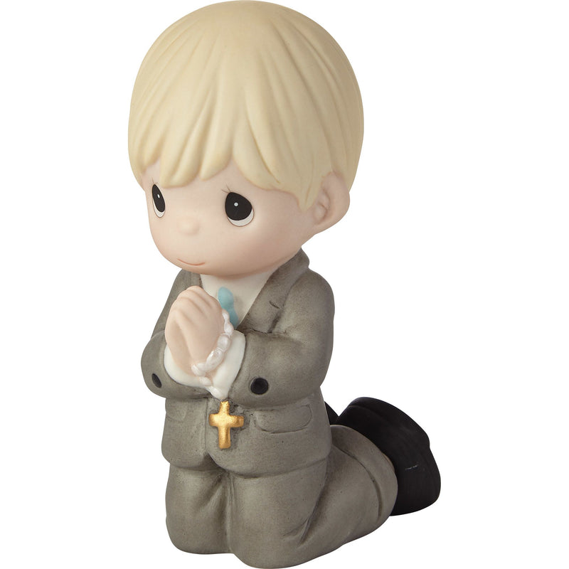 Boy Kneeling 1st Communion Fig