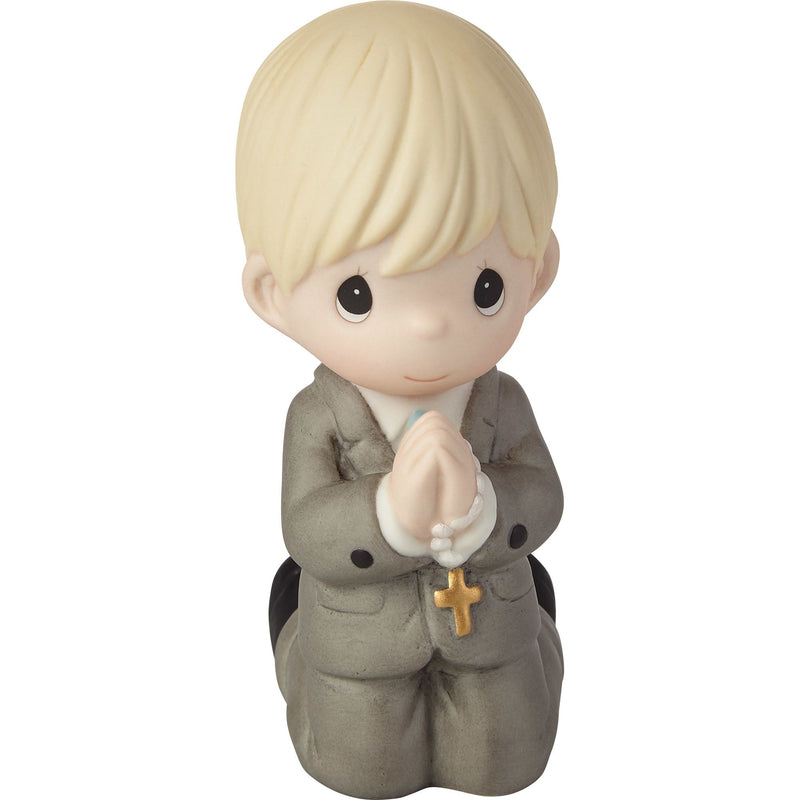 Boy Kneeling 1st Communion Fig