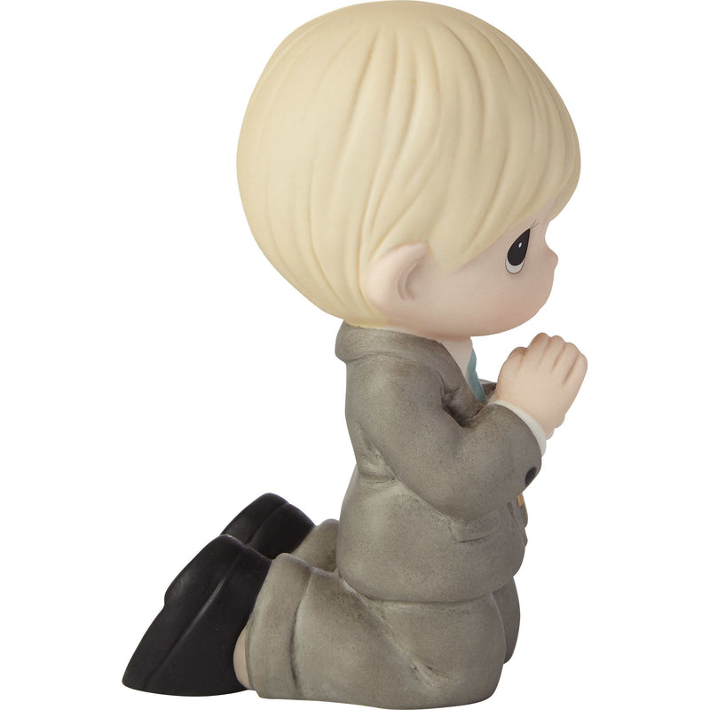 Boy Kneeling 1st Communion Fig
