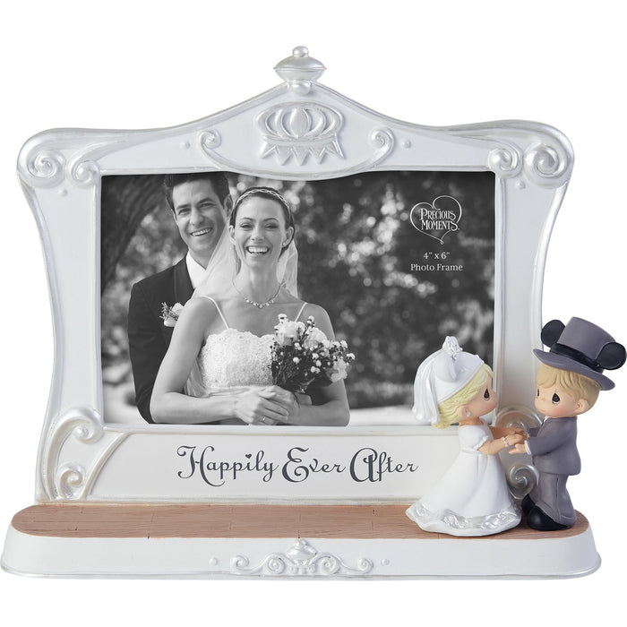Bride & Groom w Mickey Frame