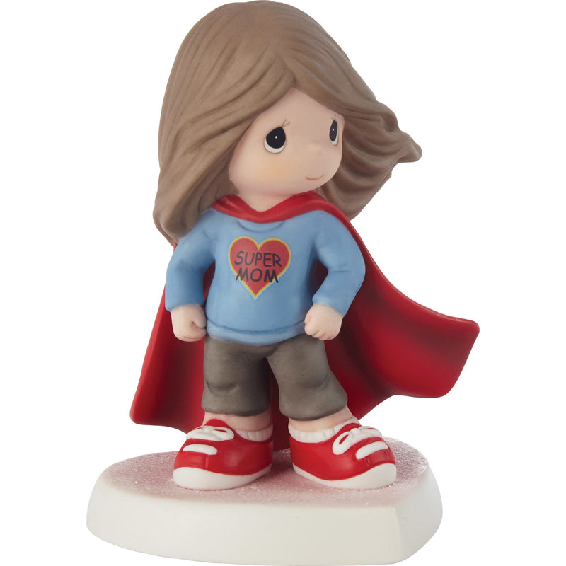 Mom Superhero Cape Fig - Brun
