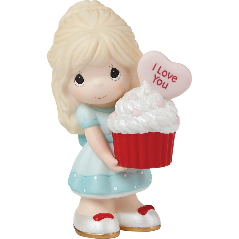 Girl w Cupcake Fig - Blonde