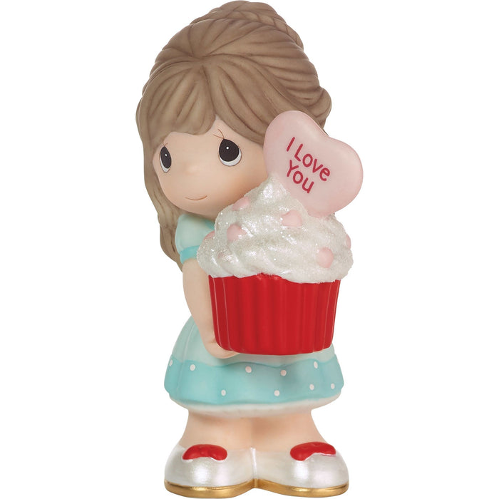 Girl w Cupcake Fig - Brunette