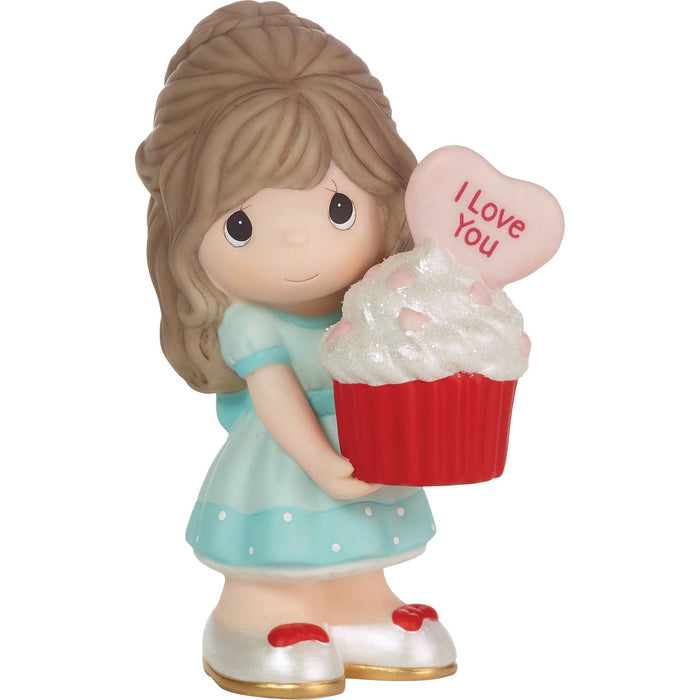 Girl w Cupcake Fig - Brunette