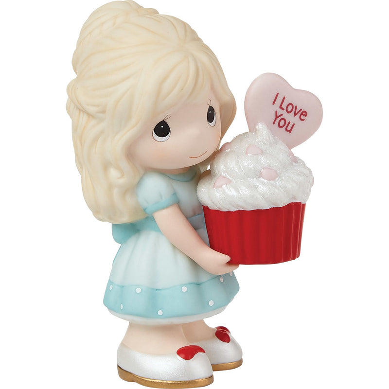 Girl w Cupcake Fig - Blonde