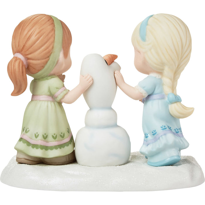 Anna & Elsa Snowman Frozen Fig